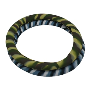 Housse de <span class=keywords><strong>volant</strong></span> de voiture en silicone <span class=keywords><strong>camouflage</strong></span> militaire antidérapante, style tactique - Product Image 2