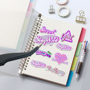 3D Çocuklar İçin Kabarık Etiket Sayfası Promosyon DIY El İşi Sevimli Karikatür Dekoratif Günlük Etiketleri - Product Image 5