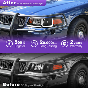 ไฟ LED DRL & Seq สำหรับ1998-2011คราวน์ LED ไฟเลี้ยวต่อเนื่องสำหรับ1998-201 - Product Image 5