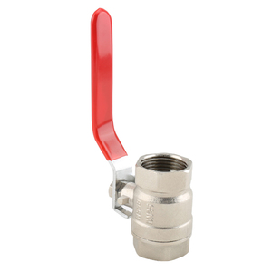Válvulas de Bola de Agua de Latón Niquelado de 1/2 Pulgada PN25 BSP con Manija, Personalización OEM de Fábrica BMAG - Product Image 4
