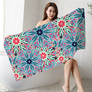 Customised Vietnam Rectangle Beach Towels Trippy Jacquard Custom <span class=keywords><strong>Tarot</strong></span> Beach Towel - Product Image 4