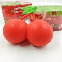 Jouets Squishy Tendance 2026 : Jouets Squishies Fruits, Grandes Figurines Réalistes de Raisins à Presser pour Soulager le Stress