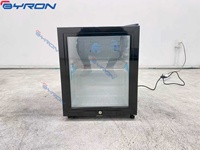 Réfrigérateur commercial sous comptoir pour boissons, 70L, porte vitrée simple, mini-bar pour bars et hôtels