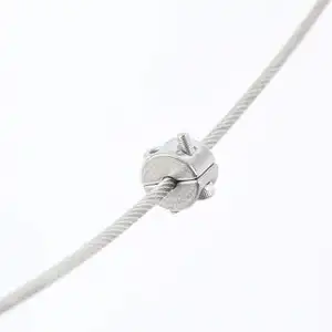 Factory Price 304 Stainless Steel Wire Rope Clamps For 3 Mm Wire Rope