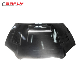 Piezas de automóvil de fibra de carbono <span class=keywords><strong>Carfly</strong></span> para 2003-2005 Subaru Impreza 9 VC Style Hood Bonnet - Product Image 3
