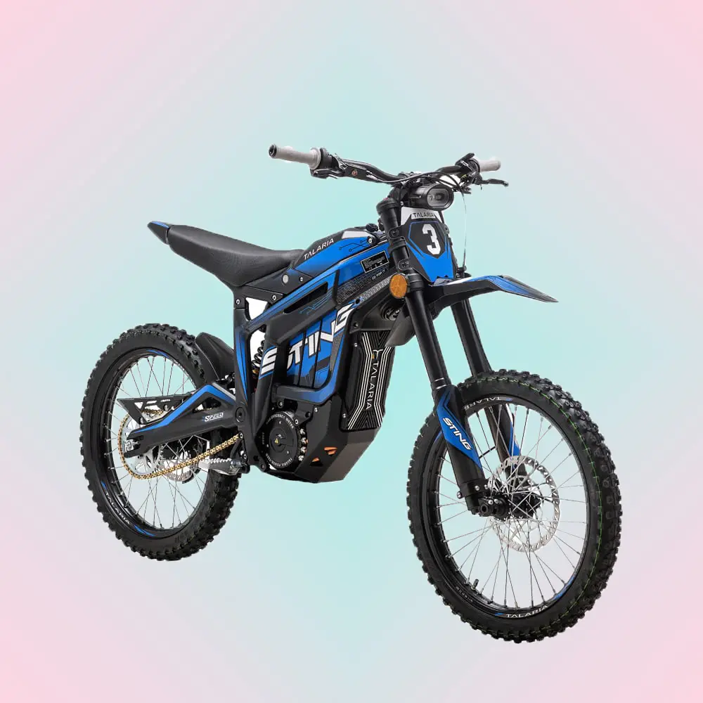 Sıcak satış Yamaha elektrikli kir bisiklet Talaria Sting R dirt 60v 45Ah 8000W orijinal tasarım kir bisiklet için mükemmel