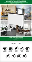 Chauffe-Air électrique 2000W, pour intérieur, salon, chambre à coucher, économie d'énergie