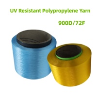 Filament teint 100 % polypropylène pur 900D, léger, résistant à l'usure, faible rétrécissement, pour le tissage de sangles industrielles