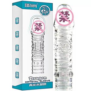 Silikon-Kristall-Spike-Kondom-Hülle aus Silikon für Männer - Product Image 2