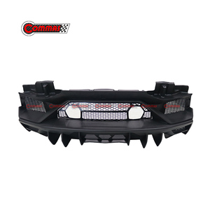 Kit carrosserie SVJ Style en fibre de carbone pour Lamborghini Aventador LP700 LP720 LP750 : pare-chocs avant, jupes latérales, aileron arrière, échappement - Product Image 6