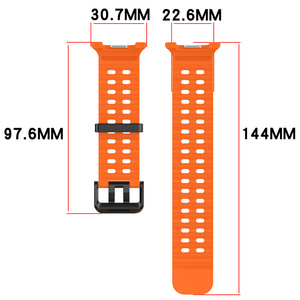 Correa Deportiva Oceánica de Silicona Transpirable para Samsung Galaxy Watch 8 de 40mm y 44mm, Pulsera para Galaxy Watch 8 Classic de 46mm - Product Image 3