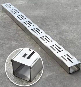 Bandeja de drenaje de acero inoxidable 304 316 de venta directa de fábrica para canalón modular, supermercado, patio trasero y estación de tren - Product Image 6