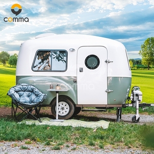 Remolque de Casa Rodante de Aluminio con Portaequipajes, Fabricante Chino, para <span class=keywords><strong>Autocaravana</strong></span>, Todoterreno y Bicicleta - Product Image 1