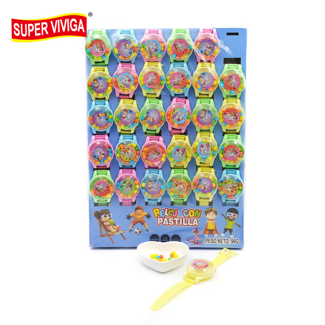 Watch Shape Toy Candy with Tablet Candies