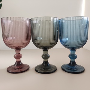Nouveau produit en gros ensemble tige classique 360ml verre sans plomb tasse De vin rouge gobelet créatif cadeau verre bouteille De vin Copas De Vino - Product Image 1
