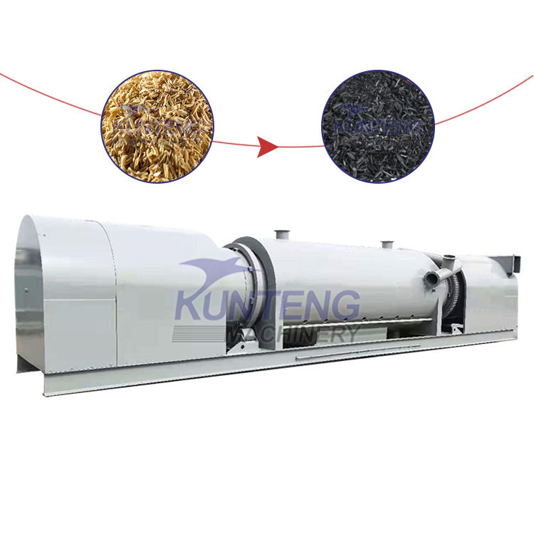 Eco friendly Charcoal Making Machine Carbonization