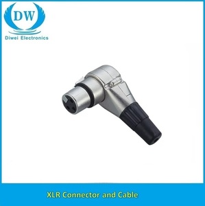 Connecteurs de câble Diwei <span class=keywords><strong>DIN</strong></span> Type <span class=keywords><strong>XLR</strong></span> 3 broches mâle/femelle avec boîtier en alliage de zinc IP67, idéaux pour l'automobile - Product Image 6