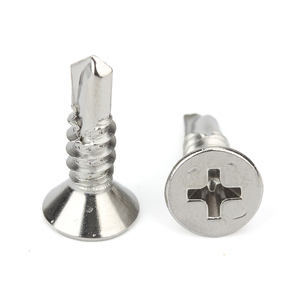 DIN 7504 (P) Paslanmaz Çelik Kendinden Delen Vidalar Gizli Başlı Düz Başlı Delme Vidaları - Product Image 4