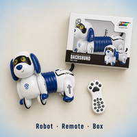 Dachshund électrique intelligent en plastique avec télécommande - Utilisation intérieure/extérieure