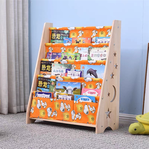 易尚良家庭图书儿童书架墙壁书柜Montessori书架 - Product Image 5