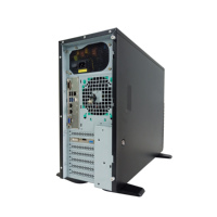 Konfigurasi tinggi Harga terbaik Xeon E5-2680 V4 14C 2.4GHZ 64G DDR4 6 Bays 3.5 ''Hdd penyimpanan GPU Tower Server