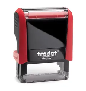 Trodat Good Quality Office Automatic 38*14mm Trodat 4911 Self Inking Rubber Stamps Date Stamps With Water Base