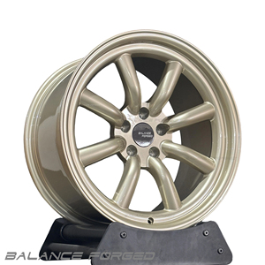 ล้อแม็กซ์อัลลอยด์ฟอร์จ JDM ขนาด 16 17 18 นิ้ว ขอบลึกเว้า 8 ก้าน แบบโมโนบล็อก สำหรับรถยนต์  4x100 5x100 5x114.3 สำหรับ <span class=keywords><strong>Watanabe</strong></span> - Product Image 6