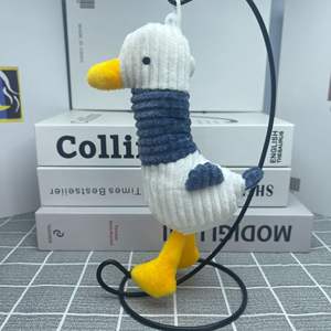 JM Llavero de Peluche de Moda de 17cm, Muñeco de Pato de Peluche Lindo y de Moda, Juguete de Peluche, Adornos para Mochila, Peluche para Máquina de Garras - Product Image 2