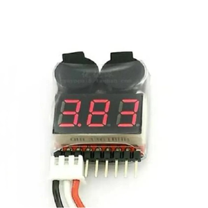 Lipo Akku <span class=keywords><strong>Tester</strong></span> Baixa Tensão Buzzer Alarme pele 2-8S Lipo Leben Li-Ion Batterie Checker Monitor - Product Image 4
