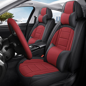 Housse <span class=keywords><strong>de</strong></span> siège auto complète Nimbus, ensemble intérieur, cuir Nappa <span class=keywords><strong>de</strong></span> luxe, style professionnel, applicable toute saison, compatible avec la plupart des modèles <span class=keywords><strong>de</strong></span> véhicules - Product Image 2