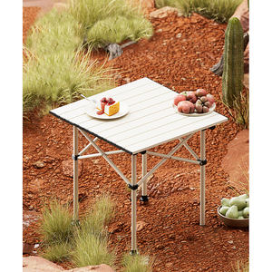 Juego de mesa y silla plegable portátil para acampar al aire libre moderno, juego de muebles de jardín de Material Oxford - Product Image 6