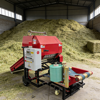 Presse à balles circulaires pour ensilage de paille et ensileuse de foin, biomasse humide et paille