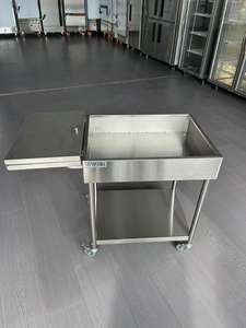 VICTORY Personnalisable En Acier Inoxydable Déjeuner Voiture Chariot Inox Handcart Restaurants Hôtels Thaïlande Indonésie Modèle VCT - Product Image 6