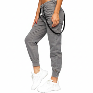 กางเกงเลคกิ้งผ้าคอตตอนของผู้หญิง,เลกกิ้งทรงหลวมกางเกงลำลองใหม่ฤดูใบไม้ผลิฤดูใบไม้ร่วง - Product Image 1