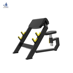 <span class=keywords><strong>Banc</strong></span> de musculation réglable avec <span class=keywords><strong>coussin</strong></span> en cuir et support pour haltères, construction en métal solide, équipement de fitness professionnel - Product Image 4