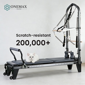 Reformer de <span class=keywords><strong>Pilates</strong></span> Profesional de Aluminio ONEMAX con Torre, Máquina de <span class=keywords><strong>Pilates</strong></span> Cadillac Multifuncional para Gimnasio o Estudio - Product Image 3