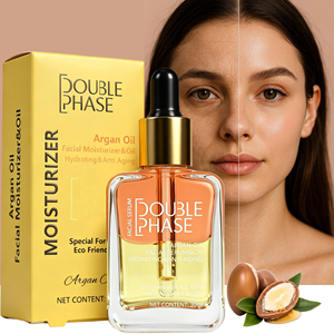 Siero e Olio per il Viso all'Olio di Argan per <span class=keywords><strong>Pelle</strong></span> <span class=keywords><strong>Molto</strong></span> <span class=keywords><strong>Secca</strong></span>, <span class=keywords><strong>Pelle</strong></span> Sfogliata, Barriera Cutanea Danneggiata - Siero e Olio Nutriente a Doppia Camera - Product Image 1