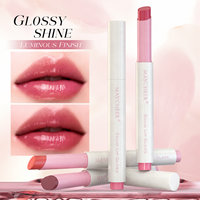 Stock disponible – 4 couleurs – Brillant et hydratant – Haute brillance – Prix de gros – Approvisionnement en vrac – Maquillage pour les lèvres sous marque privée – Stick de gloss solide