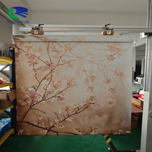 Thông minh cơ giới màn ánh sáng thông qua tùy chỉnh 3D in logo kỹ thuật số hình ảnh mô hình con lăn rèm cửa sổ Shades - Product Image 4