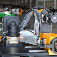 Automobile Industry Pipe Bending Machine 4 Axis 2 Stacks Servo System High Quality Metal Molds for 63mm Steel CNC Tube Bender