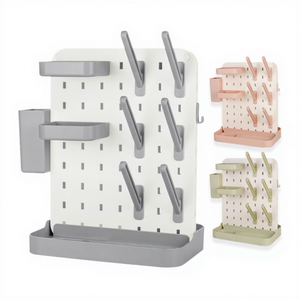 2026 Nouvel Égouttoir à Biberons DIY Plus Grand, Vertical, Gain de Place sur Plan de Travail avec Support à Brosses - Product Image 1