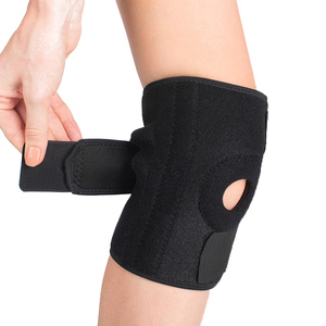 <span class=keywords><strong>Rodillera</strong></span> <span class=keywords><strong>con</strong></span> estabilizadores laterales <span class=keywords><strong>Soporte</strong></span> de rodilla transpirable y ajustable Ideal para entrenamiento atlético y alivio del dolor de rodilla - Product Image 1