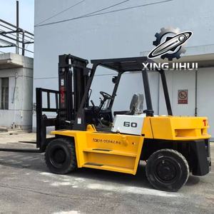 รถยก TCM FD60Z 6 ตัน รถยกมือสองจากญี่ปุ่น 6 ตัน เครื่องยนต์ Isuzu 6BG1 รถยกใช้แล้ว รถยกใช้น้ำมันเชื้อเพลิง 3000 มม. 6000 กก. - Product Image 6