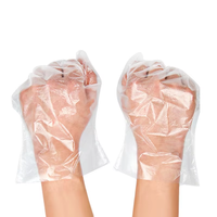 Sac plat en PE transparent à fond plat avec soufflet pour le stockage – Offre Spéciale