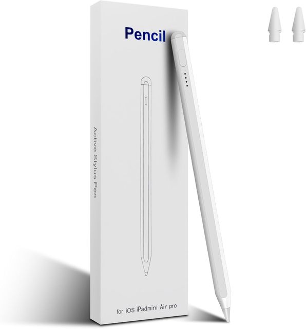 Stylus Pen for iPad 11th 10th Generation Fast Charge Palm Rejection iPad Pencil Compatible with Apple Pencil 2018-2025