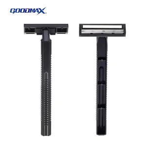 GOODMAX Hotel Twin Blades Disposable Shaving Razors For Men 1 Time