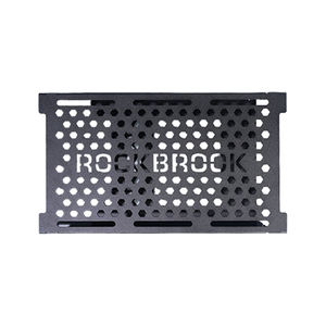 Panel Lateral Extensible de Aluminio NEGRO con Portavasos, Accesorio para Mesa de Camping - Product Image 2