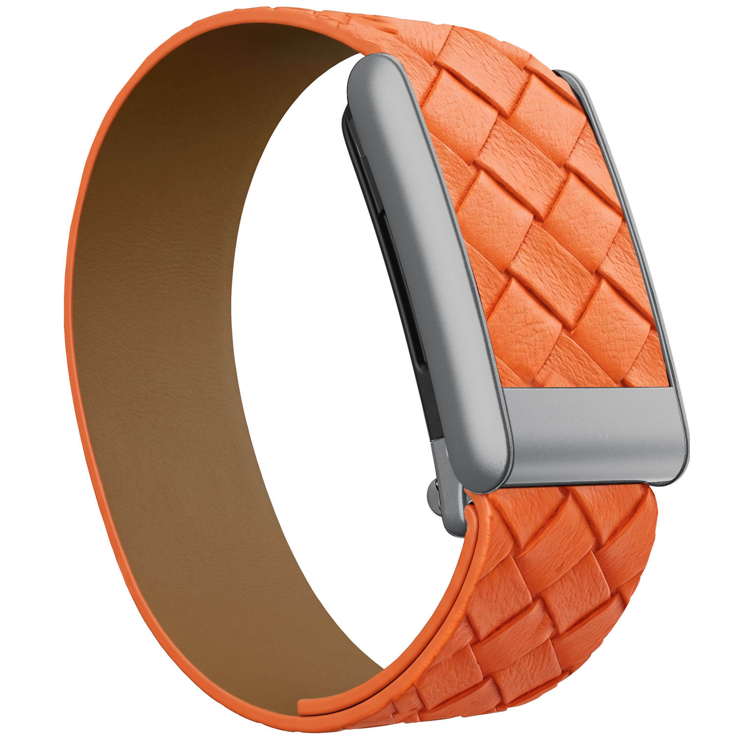 Orange with Silver Frame