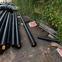 Tuyau en PEHD de grand diamètre DN160mm, tuyau sous pression PE100 pour l'alimentation en eau municipale, l'agriculture et l'industrie
