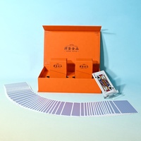 Cartes à Jouer Personnalisées pour Jeux Familiaux – Faces de Cartes Traditionnelles Multicolores Standard, Double Face, Recyclables, Épaisses 280 g/m²